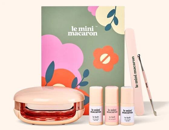 Sada na bio gélovú manikúru Le Soft Rose Glacee