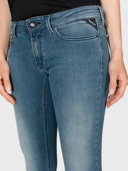 Replay Modré dámské slim fit džíny Replay Luz