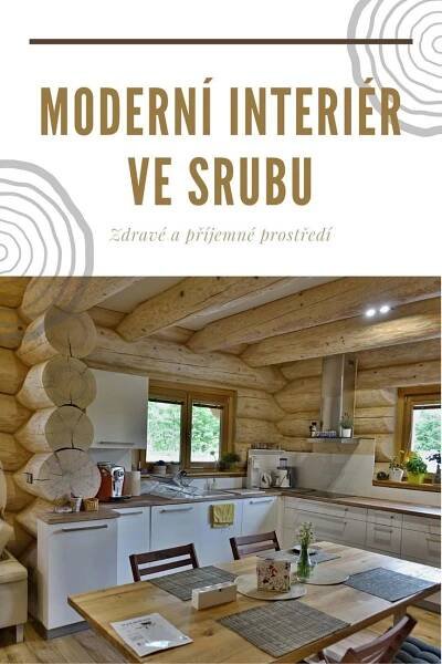 Moderní interiér ve srubu