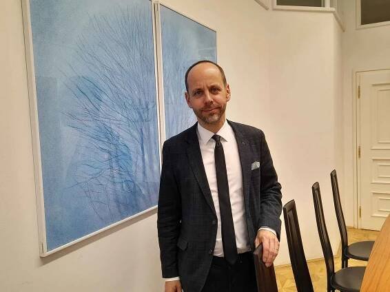 Rektor Janáčkovy akademie múzických umění v Brně Petr Michálek.