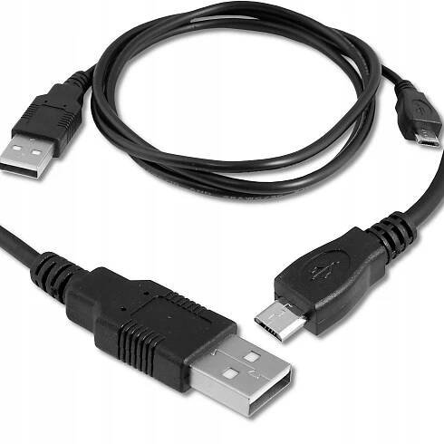 KABEL - MICRO USB ČERNÝ 1,2M