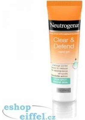 Neutrogena Lokální gel na akné Clear & Defend (Rapid Gel) 15 ml