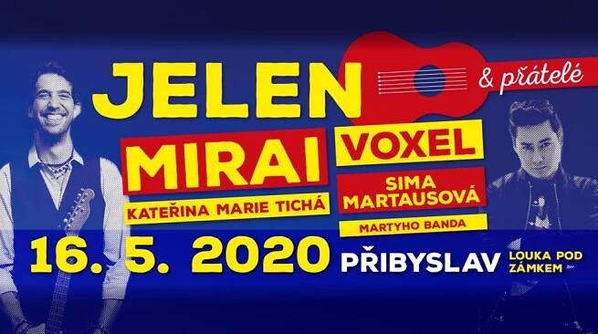 Koncert Jelen a přátelé v Přibyslavi - přeloženo zatím na neurčito | Havlíčkův kraj o.p.s.