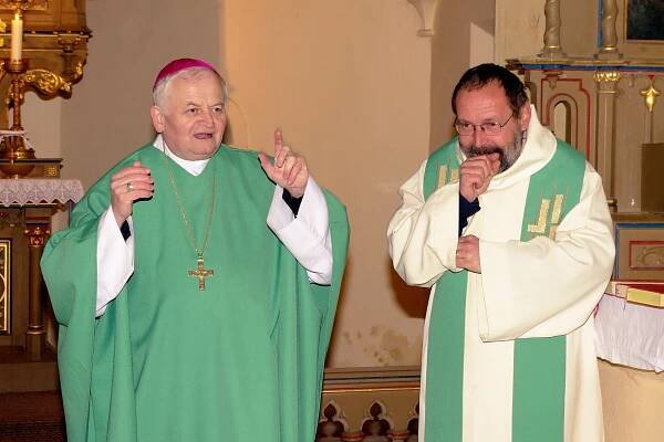 Slova biskupa Karla na závěr bohoslužby