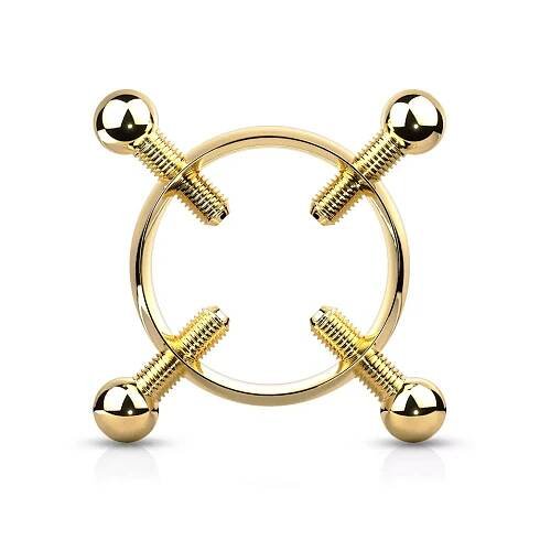 Fake piercing do bradavky Starsteel.cz - šperky z oceli