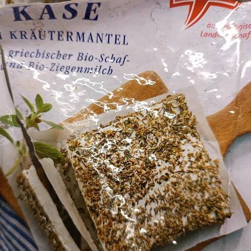 Feta Käse im Kräutermantel Ja! Natürlich