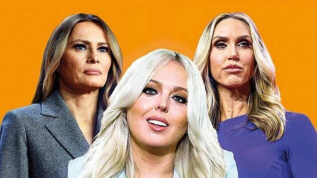 Melania Trumpová, Tiffany Trumpová, Lara Trumpová.