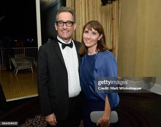 Actors Tom Kenny and Jill Talley attend 2017 Princess Grace Awards...
