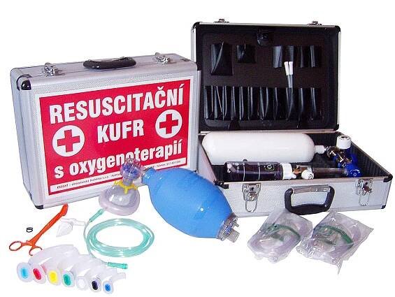 RESUSCITAČNÍ KUFR S OXYGENOTERAPIÍ