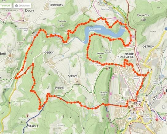 Turistická trasa přes a kolem prachatických klenotů až k jeskyním | ŠUMAVSKO.cz