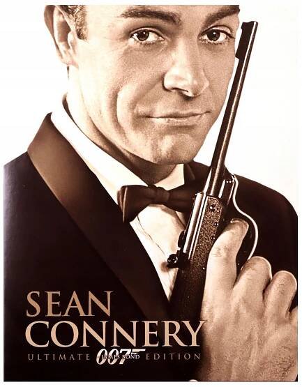 007 JAMES BOND SEAN CONNERY KOLEKCE [6XBLU-RAY] Lektor PL