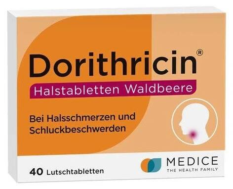 DORITHRICIN Halstabletten Waldbeere