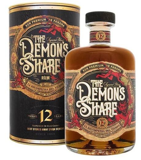 Rum Demons Share 12YO 0,7l 41% Tuba