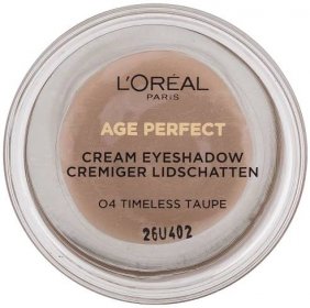 L'Oréal Paris Age Perfect Cream Eyeshadow Oční stín pro ženy 4 ml Odstín 04 Timeless Taupe
