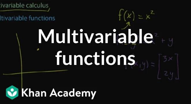 Multivariable functions
