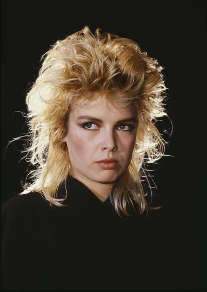 Kim rose to fame in the 80s