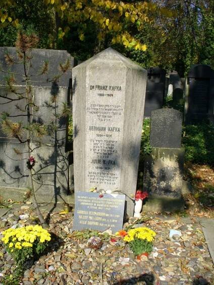 The familiy grave of Dr. Franz Kafka