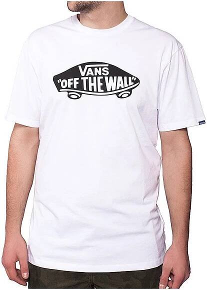 Pánské tričko Vans MN VANS OTW WHITE/BLACK černé | Snipit.cz