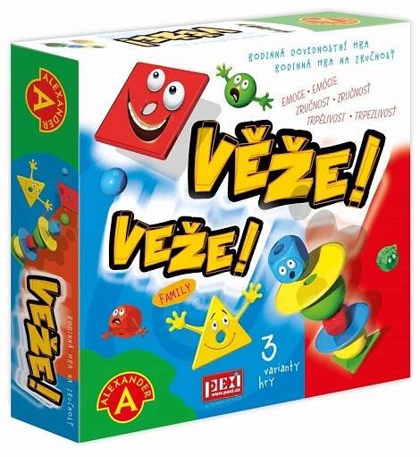 Pexi Věže rodinná hra