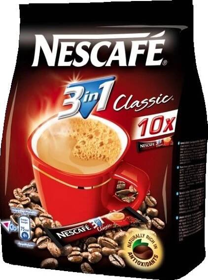 Nescafé Classic 3v1 instantní 180 g od 49 Kč
