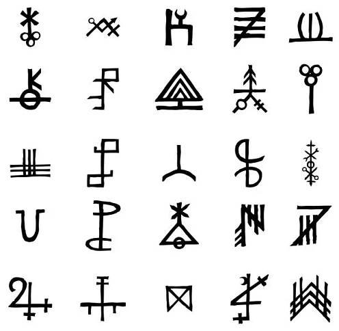sada alchymistických symbolů izolovaných na bílém pozadí. ručně kreslené a psané prvky pro návrh značek. inspirace mystickým, esoterickým, okultním tématem. vektor. - illuminati signs and symbols stock ilustrace