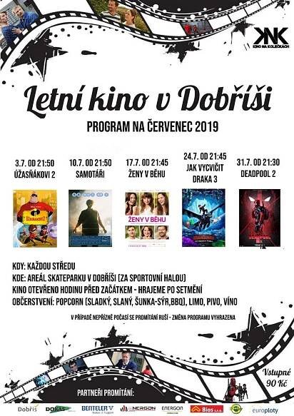 Letní kino červenec