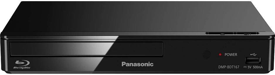 Panasonic DMP-BDT167 3D Blu-Ray přehrávač Full HD upscaling černá