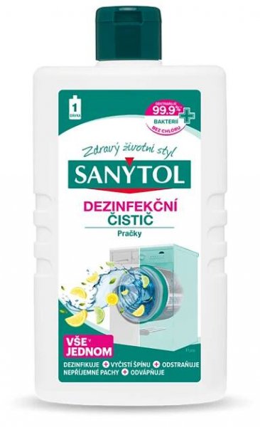 SANYTOL dezinfekce čistič pračky, 240 ml | Českáovce.cz