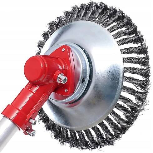 Drátěný kartáč na kosení plevele Tvrdý drát pro čištění 20 cm