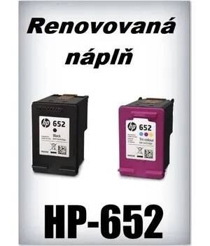 Náplň do tiskárny HP-652 XL - color