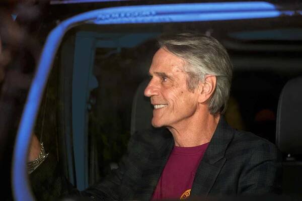 Britský herec Jeremy Irons.