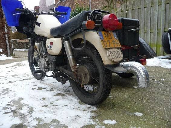 MZ 301 with transportsidecar