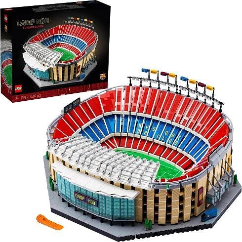 LEGO 10284 Icons Camp Nou - fotbalový stadion FC Barcelona, stavebnice, velká sada pro