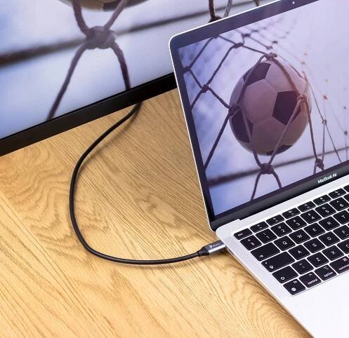 KABEL USB-C MINI DISPLAY PORT ADAPTÉR USB TYP C DP 4K 60HZ 2 M Stav balení originální