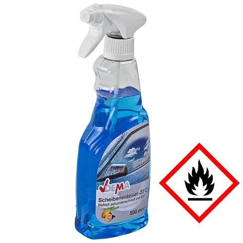 Rozmrazovač oken do -20 °C s rozprašovačem 500 ml