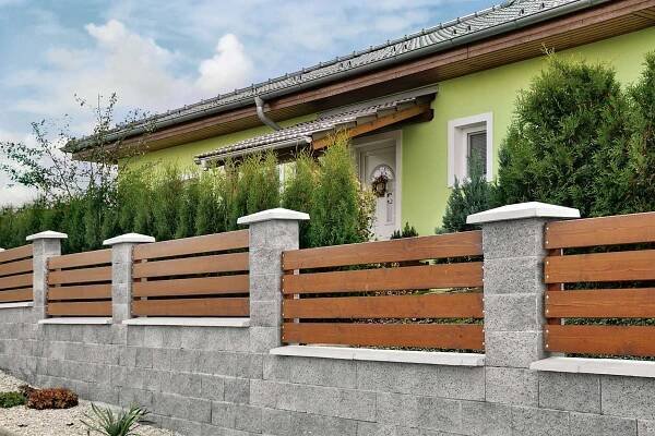 Betonové plotové štípané tvárnice | FEROBET