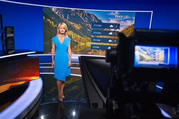 Slovenská televize Markíza - relace Počasí | foto: Markíza - Slovakia