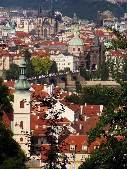 View from Petrin
