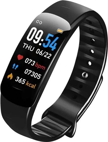 Multifunkční chytrý náramek C1plus Bluetooth s barevným displejem, vodotěsný IP67