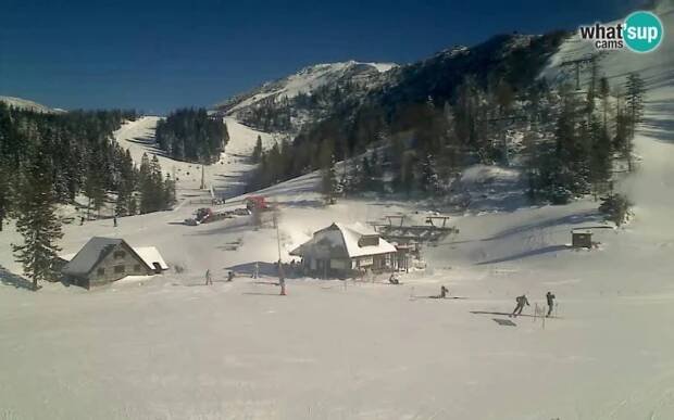 Krvavec ski, webcam 01, Krvavec, [ Right now, LIVE ] LiveStreaming cameras from Croatia - LiveCamCroatia, Explore Croatia