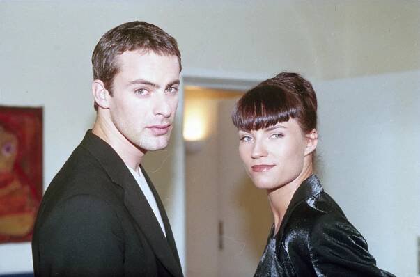 Komisař Rex - Nováček - Z filmu - Gedeon Burkhard, Loretta Pflaum