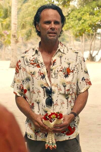 Walton Goggins as Rick Hatchett in season 3 of HBO's 'White Lotus'.