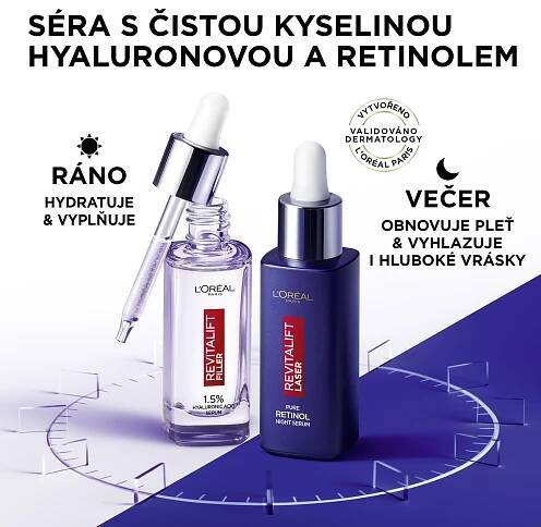 L'Oréal Paris Revitalift Filler sérum s 1,5 % kyseliny hyaluronové 30 ml