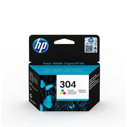 Cartrige HP304 tri-color 1 ks - Cartridge, tonery, Kancelářská technika, Kancelář