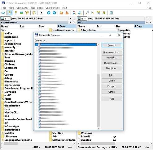 Total Commander FTP Password Recovery