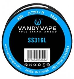 Vandy Vape SS316L - Nerezový odporový drát 9m 28GA 0,3mm