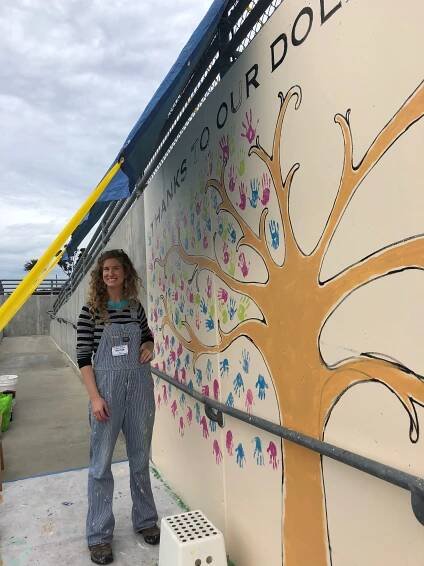 Loma Portal: Giving Tree Mural
