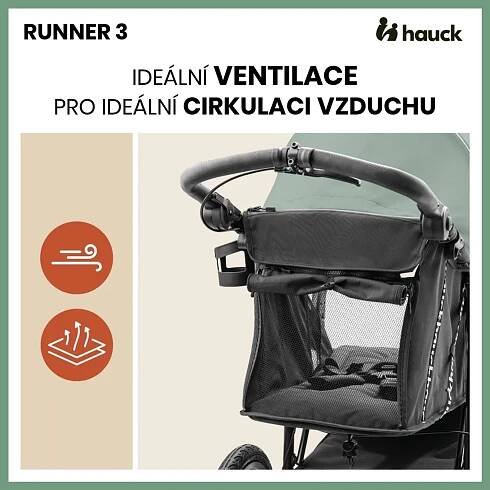 HAUCK Runner 3 s ruční brzdou
