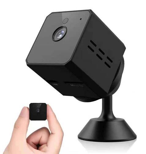 Mini kamera 1080P s magnetickým držákem, nočním viděním a detekcí pohybu