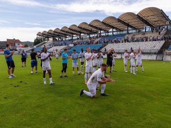 Fotbalisté Vyškova nabídkou první příčky nepohrdli. Spartu skolili ve druhé půli